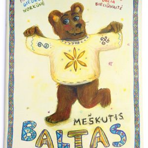 Pasaka vaikams Meškutis baltas