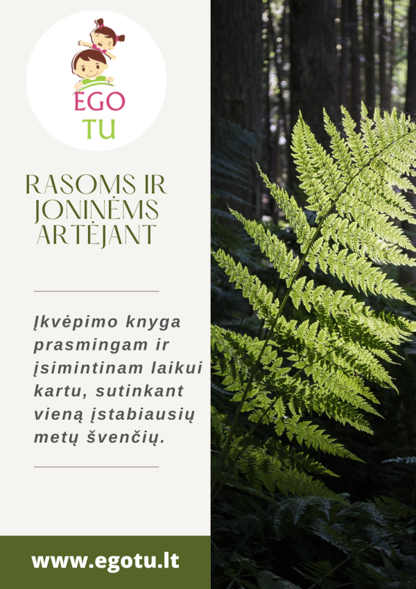 Rasoms/ Joninėms artėjant: įkvėpimo knyga Ikvepimo knyga Rasas pasitinkant